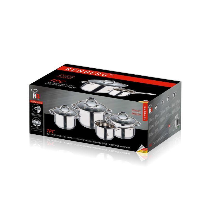 Renberg Alexander 7-Piece Cookware Set.